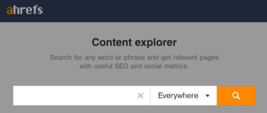 ابزار یافتن محتوا شکسته Aherfs