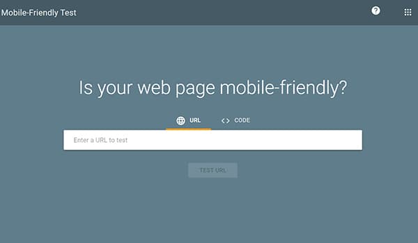 Google Mobile Test