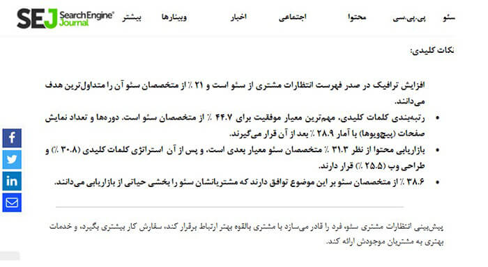 بیان خلاصه مطالب