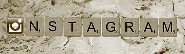 نام اینستاگرام تایپ شده