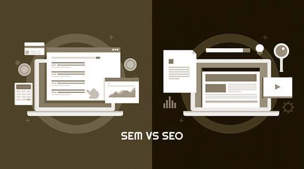 seo در مقابل sem