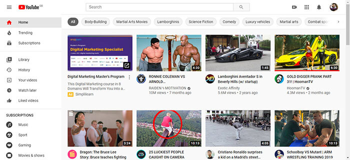 یوتیوب ابزار جسجوی کلمات کلیدی